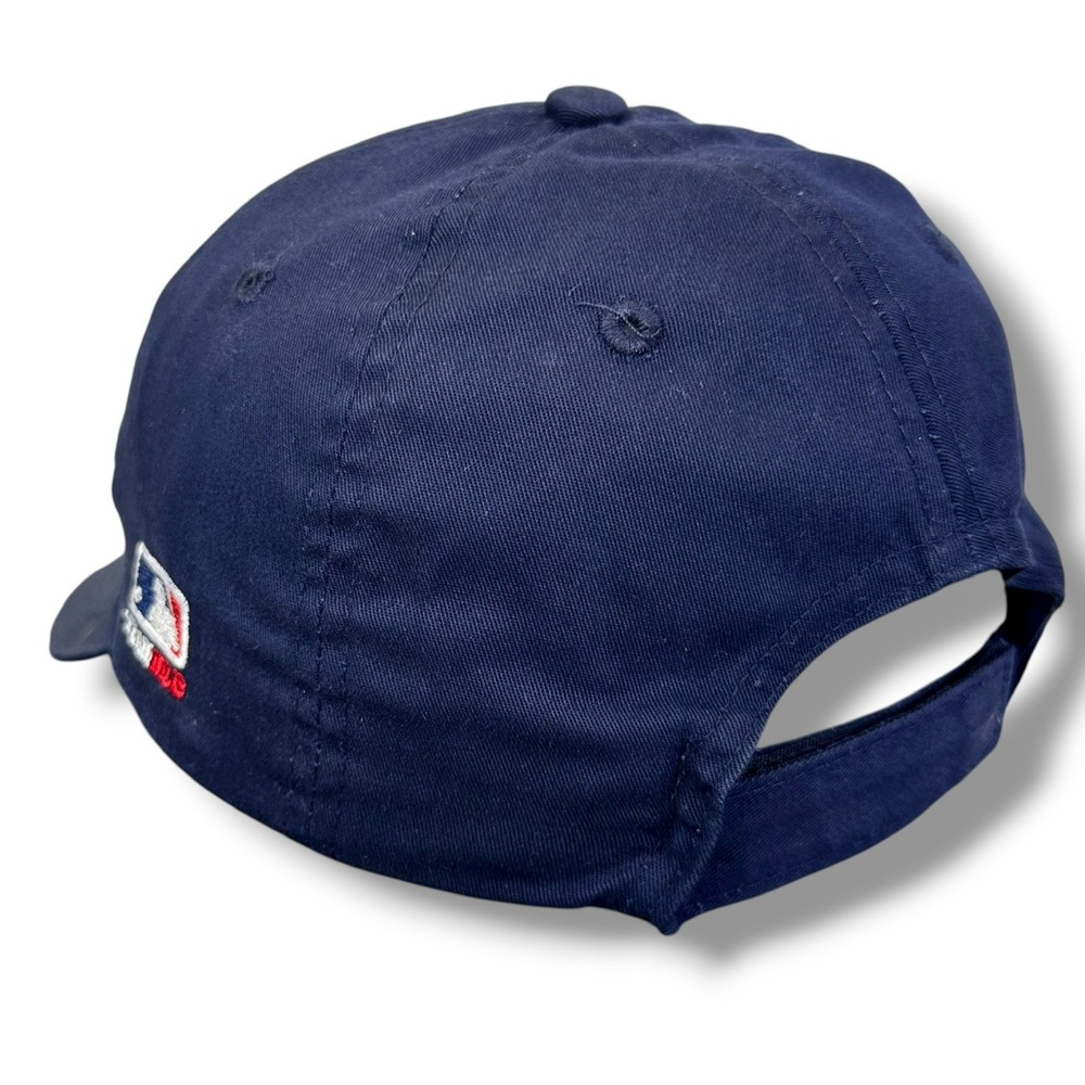 Boston Red Sox MLB Baseball Cap Youth Adjustable Hat Navy Blue Red Logo - Picture 2 of 5